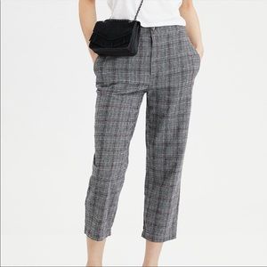 AE Plaid Cropped Pants